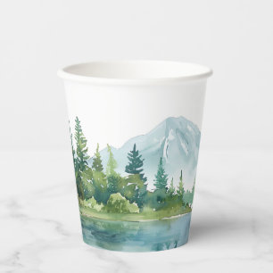 Vasos De Papel Que la aventura comience las tazas de papel de Bab