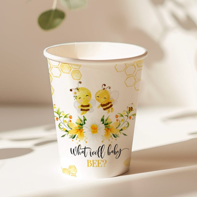 Vasos De Papel Qué revelará el género de las abejas bebés (Subido por el creador)