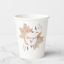 Vasos De Papel Que tengas un buen día