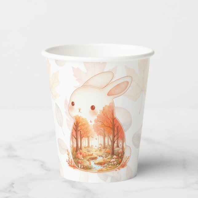 Vasos De Papel Quirúrgicos salvajes endebles - el conejo - (Anverso)