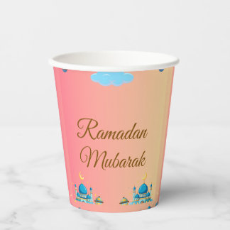 Vasos De Papel Ramadan Kareem Greeting