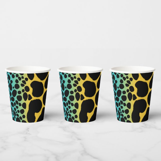 Vasos De Papel Rana Dart de veneno mágico (Multi)