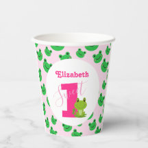 Rana primera fiesta de cumpleaños bebé proviene li