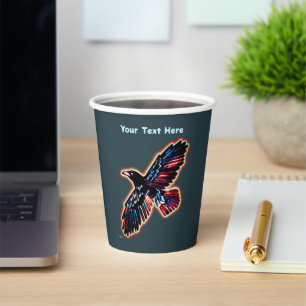 Vasos De Papel Raven irlandés