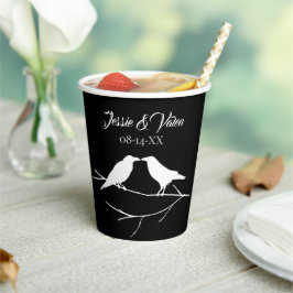 Vasos De Papel Ravens Gothic Halloween Boda