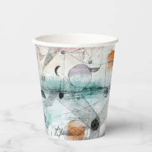 Vasos De Papel Realm de Air Paul Klee Resumen expresionista
