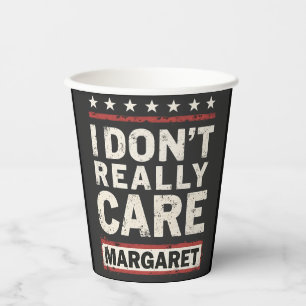 Vasos De Papel Realmente no me importa Margaret J.D. Vance VP Hum