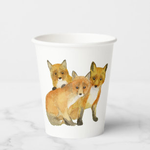 Vasos De Papel Red Fox Kits