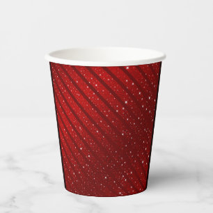 Vasos De Papel Red Happy xmas luxe background