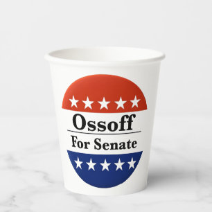 Vasos De Papel Reelegir al senador de Georgia Jon Ossoff en 2026
