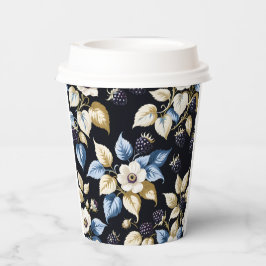 Vasos De Papel Regal Elegance Blackberry & Blooms Tea Fiesta