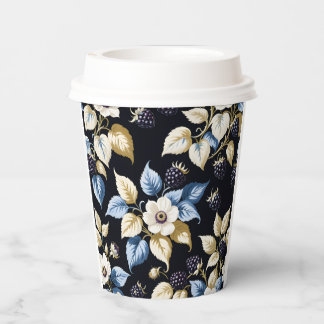 Vasos De Papel Regal Elegance Blackberry & Blooms Tea Fiesta
