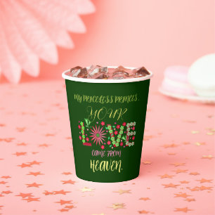 VASOS DE PAPEL REGALO DE AMOR SENCILLO PARA NOVIA, ESPOSA, MARIDO