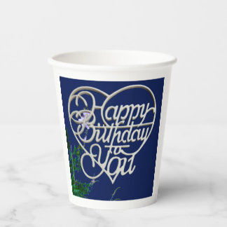 Vasos De Papel Regalos de cumpleaños personalizados