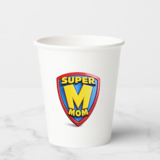 Vasos De Papel Regalos de Super Mamá para Super Mamás