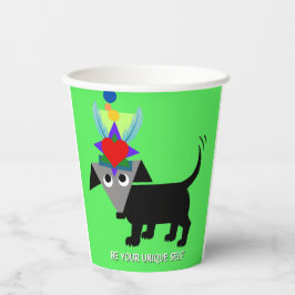 Vasos De Papel Rego Berto, "Sé tu yo único"