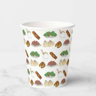 Vasos De Papel Restaurante chino de comida para llevar