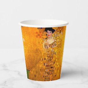 Vasos De Papel Retrato de Gustav Klimt de Adele Bloch Bauer