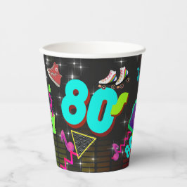 Vasos De Papel Retro 80, retro, cualquier edad