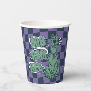 Vasos De Papel Retro Scooby "OMG"