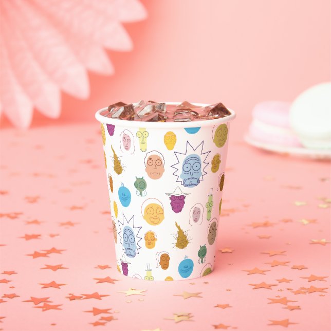 Vasos De Papel RICK AND MORTY™ | Obtener Schwifty (in situ)