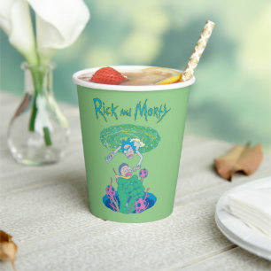 Vasos De Papel RICK AND MORTY™   Rescate del portal