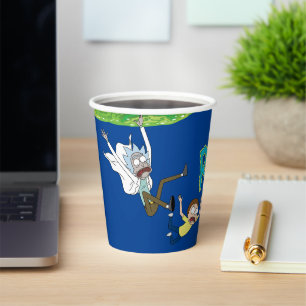 Vasos De Papel RICK AND MORTY™ Salir Del Portal