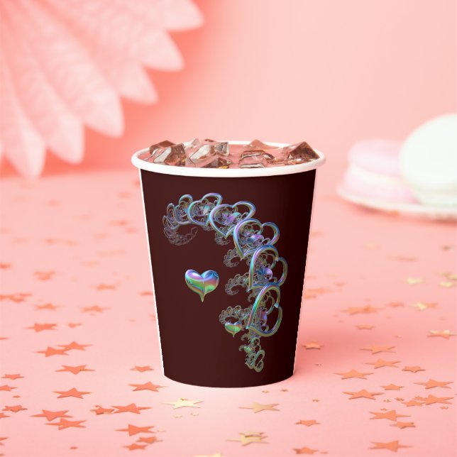 Vasos De Papel Ritmo del corazón (in situ)