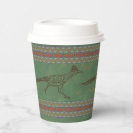 Vasos De Papel Roadrunner del Suroeste Sagebrush Green