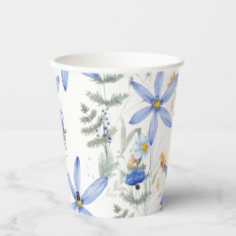 Vasos De Papel Romantic purple botanical wallpaper