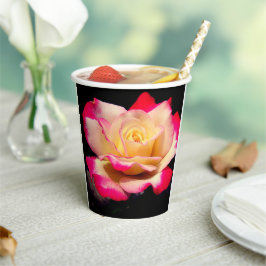 Vasos De Papel Rosa