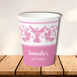 Vasos De Papel Rosa otomi es un chica gracias