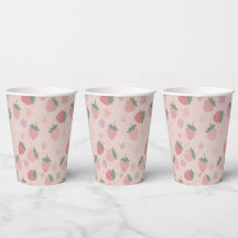 Rosa Rojo Dos Dulces Fresas Segundo Fiesta de Cump