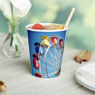 Vasos De Papel Rueda de la fortuna