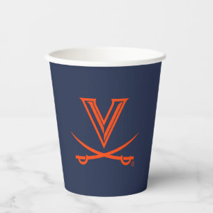 Vasos De Papel Sable de la Universidad de Virginia