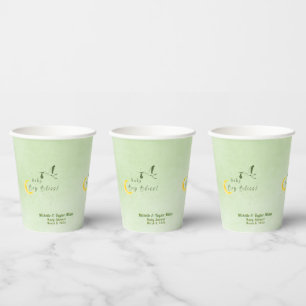 Vasos De Papel Sage Starlit Baby Boy Bliss