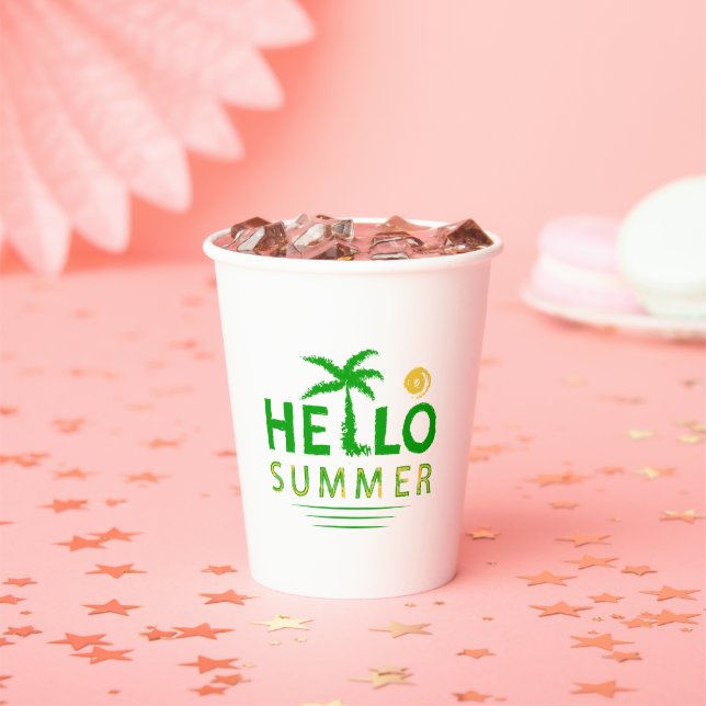 Vasos De Papel Saludo (in situ)