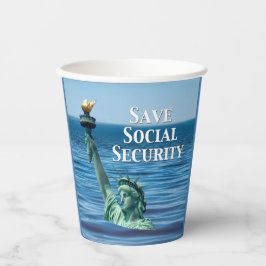 Vasos De Papel Salvar la seguridad social