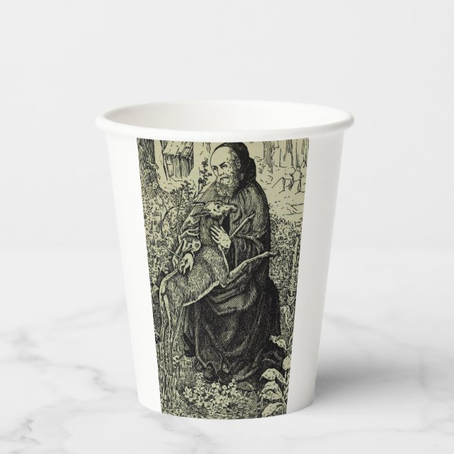 Vasos De Papel San Gil el Ermitaño (Anverso)