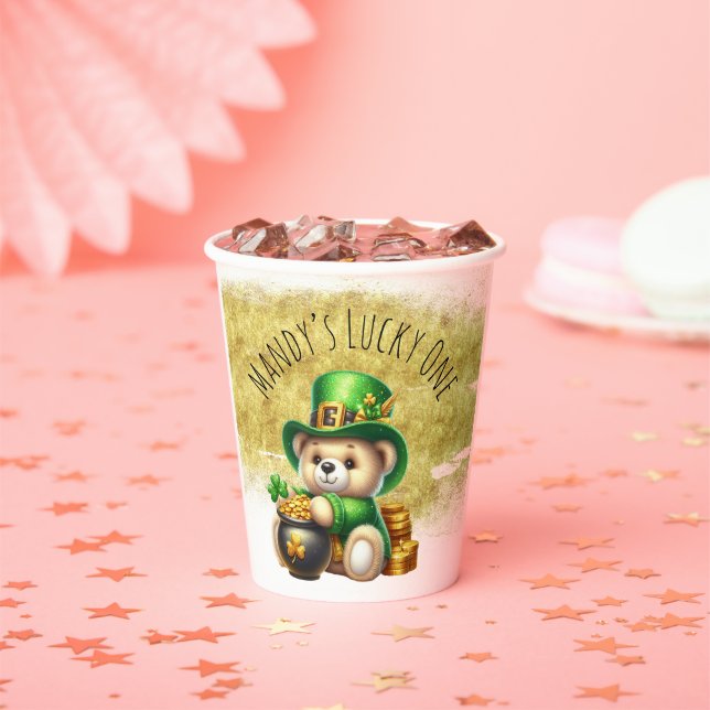 Vasos De Papel San Patricio (in situ)