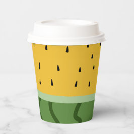 Vasos De Papel sandía de frutas