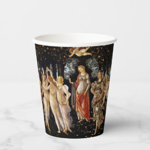 Vasos De Papel Sandro Botticelli - La Primavera