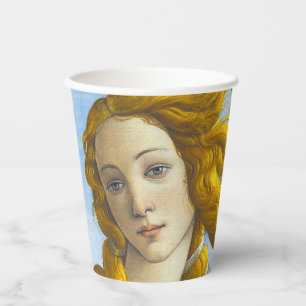 Vasos De Papel Sandro Botticelli - Nacimiento de los detalles de