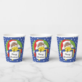 Vasos de Papel "Santa Claus Presents" 8 oz.