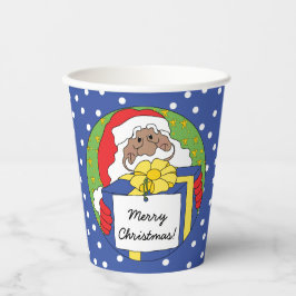 Vasos de Papel "Santa Claus Presents"  8 oz.