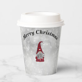 Vasos De Papel Santa de Navidad 