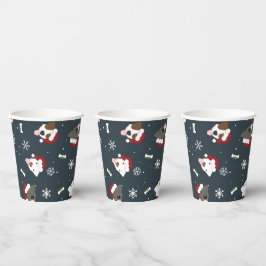 Vasos De Papel Santa Dogs