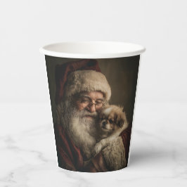 Vasos De Papel Santa y Puppy