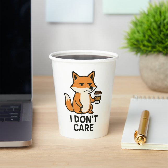 Vasos De Papel Sassy Fox Mug (in situ)