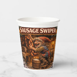 Vasos De Papel Sausage Swiper Yule Lad 